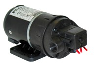 Duplex pressure-controlled pump